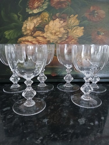 Verres eau cristal de - 6, en