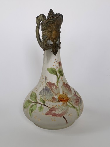 Aiguière verre émaillée - aiguière,