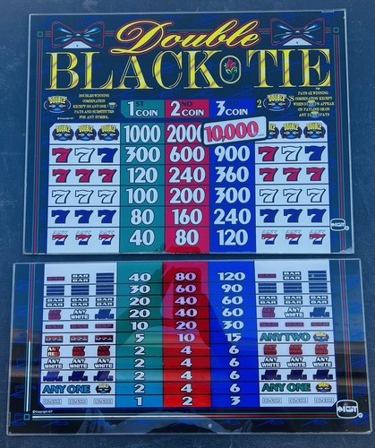 Igt double black tie - double,