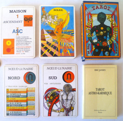 Jeu tarot divinatoire - jeu, de