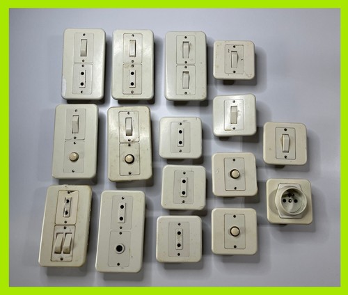 Lot interrupteur double - interrupteur, /