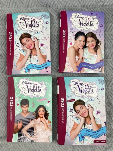 Lot livres disney violetta - lot,