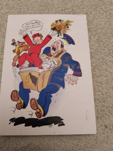 Spirou carte postale - spirou,