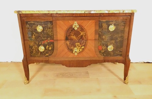 Commode transition marqueterie - transition,