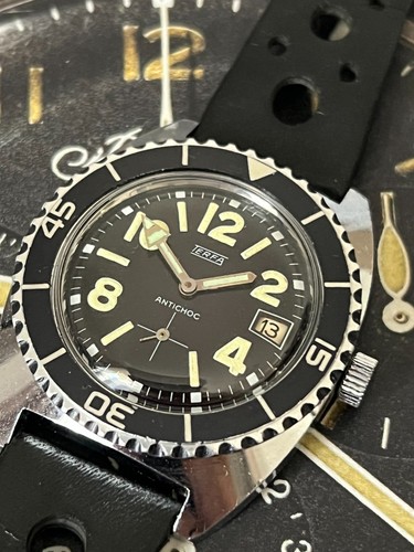 Montre terfa dato plongée - montre,