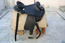 Selle de cheval australienne synthétique demi-race taille 14 pouces à 18...