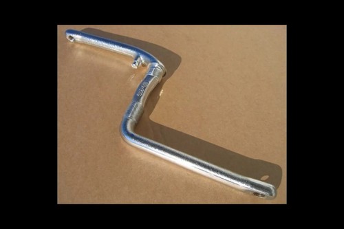 Pédalier argent fauber bmx - argent,