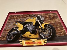 Voxan 1000 Roadster PNM 2000 fiche carte moto passion collection Atlas