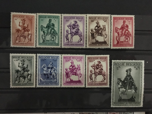 Belgique 1941 cob 583 592 - 1941,