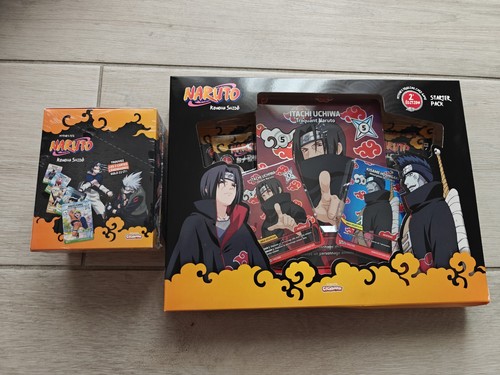 Lot display coffret naruto jcc - display+coffret,