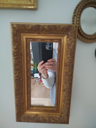 Miroir rectangulaire ancien - miroir,