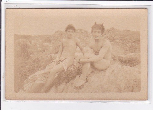 Nus masculin carte photo - nus,