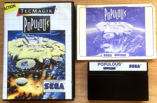 Populous complet boîte notice - populous,