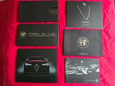 RARE 2017 Alfa Romeo Giulia Quadrifoglio Verde QV Brochures Exclusive Press Pack