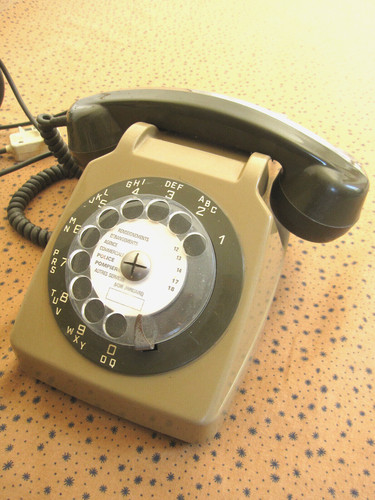 Telephone cadran et - cadran,