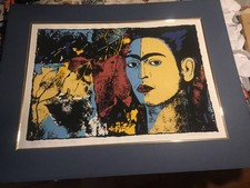 TRÈS BELLE RARE LITHO FRIDA (
