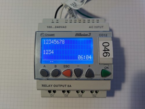 Crouzet millenium cd12 - 3, (