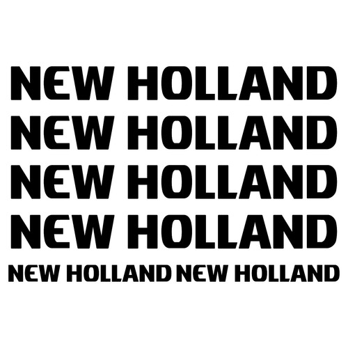 New holland autocollant - holland,