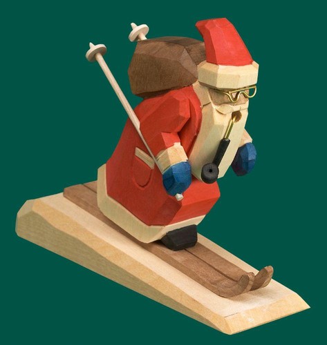 Père noël bois sur - noël,