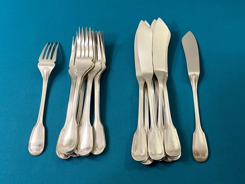Christofle fish cutlery model - christofle,