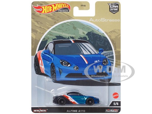 Alpine a110 blue - a110, black