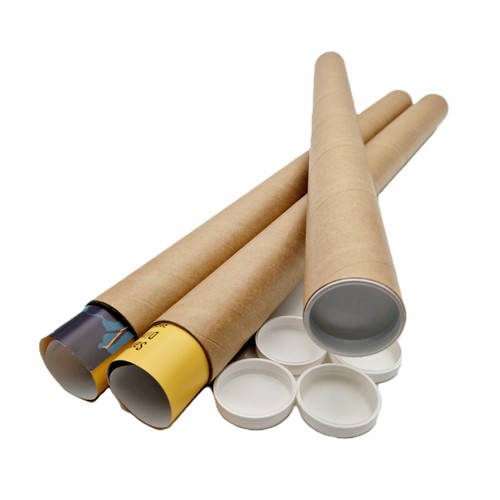 Tubes carton brun pour - 10,