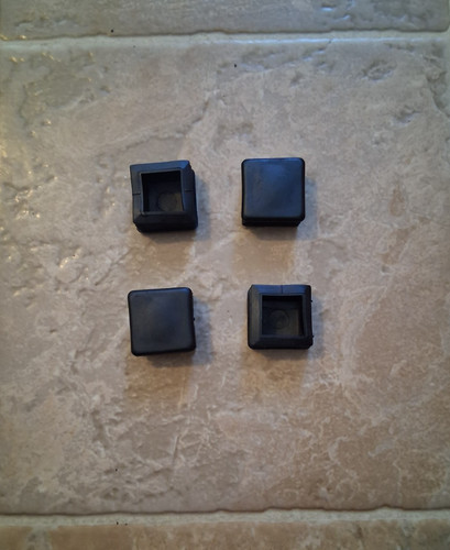 Set box tube end caps - set,