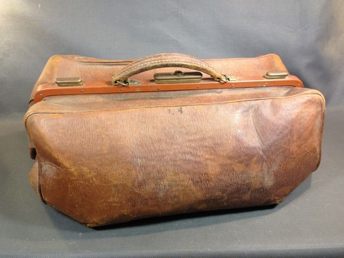 Ancienne valise sacoche - , en