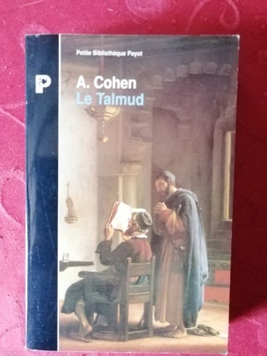 Talmud cohen payot - le, a.