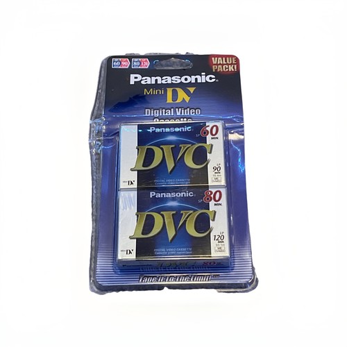Pack new panasonic mini dv - new,