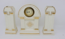 PARURE DE CHEMINEE PORCELAINE