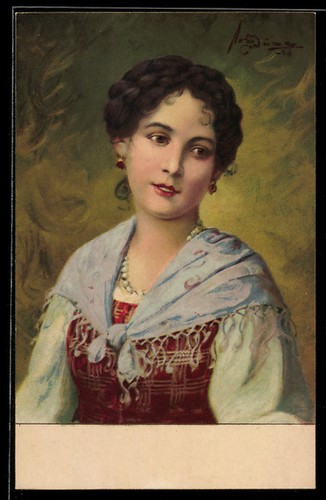Carte postale artiste josef - carte,