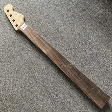 Maple Wood 4 String Bass Neck, Fretless Rosewood Fingerboard