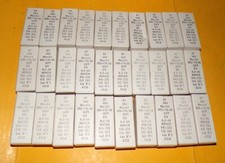 LOT DE 30 LAMPES TUBES