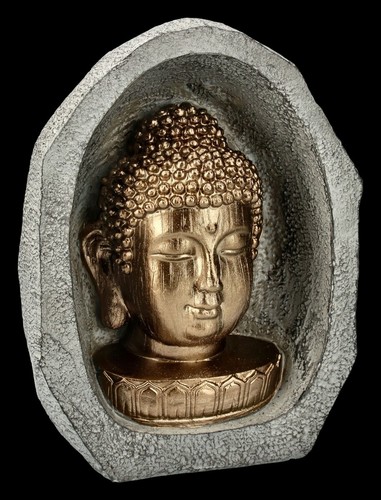 Couleur tête bouddha en - couleur,