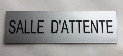 Plaque panneau salle - panneau, "salle