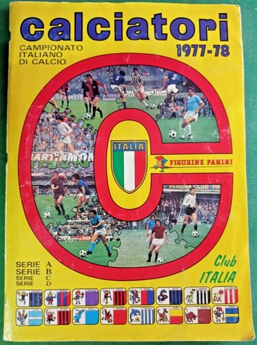 Album panini édition - album, 1977/78