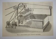 1884 Echangeur and Turning Machine Engraving