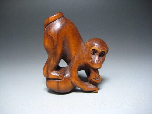 Ancien singe japonais netsuke - ancien,