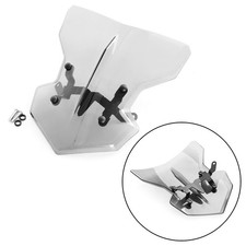 Moto Aluminium Pare-Brise Saute-Vent pour Yamaha MT-03 20-22 Gray