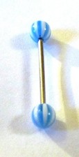 PIERCING DE LANGUE BARBELL 19