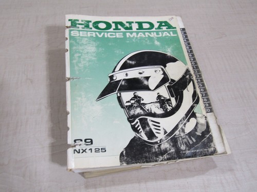 Genuine oem 1989 honda nx125 - genuine,