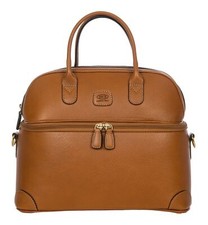 BRIC'S trousse de maquillage Life Pelle Beauty Case Leather