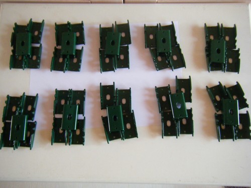 Lot clips vert fixation - lot, de