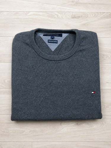 Pull tommy hilfiger gris - tommy,