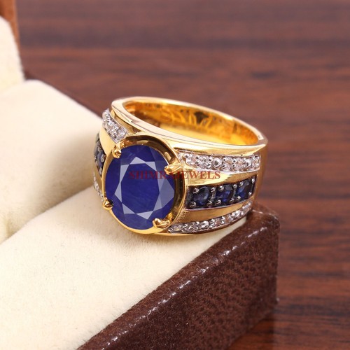 Bague plaquée 18k - plaquée, avec