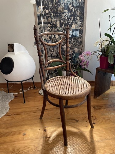 Rare chaise bistrot - , fischel