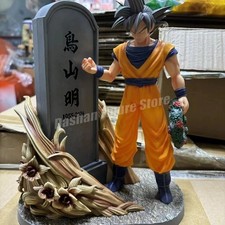 Figurine SON GOKU Hommage Akira Toriyama DRAGON BALL Statue Pierre Tombale Déco