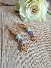 Boucles D'oreilles en Larimar