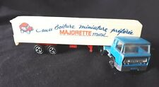 MAJORETTE METAL TARPAULIN SEMI TRAILER TRUCK "my favorite miniature car" 